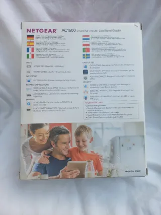 Router WiFi Netgear AC1600 Dual Band Gigabit