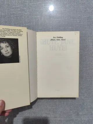 LIBRO: "¡Huye, Jane, Huye!".