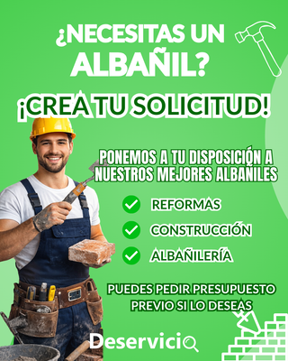 Reformas y albañilería – Profesionales disponibles