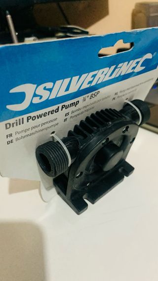 Bomba para taladro Silverline 3/4 BSP