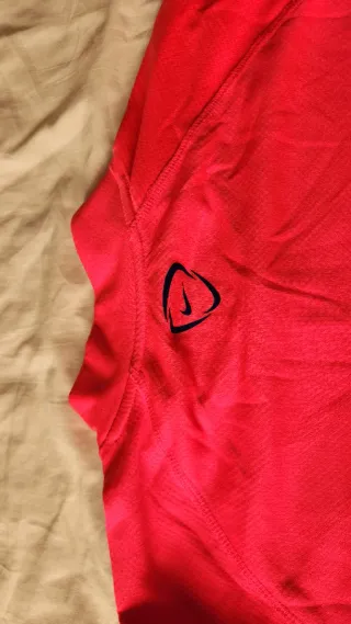 Sudadera FCB Nike Media Cremallera Rosa chicle