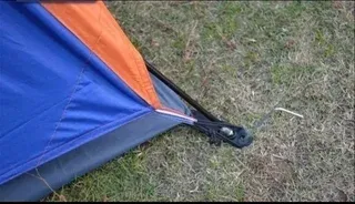 Tienda de campaña 2 personas naranja/verde