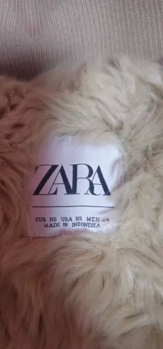 Cazadora Zara Beige Talla XS