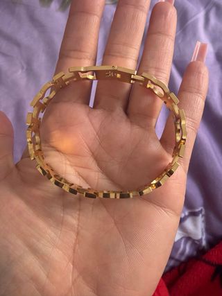 Pulsera CH Acero Inoxidable Dorada