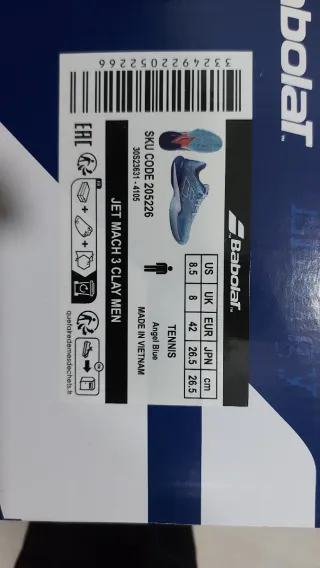 Zapatillas Babolat Jet Mach 3 Clay T.42