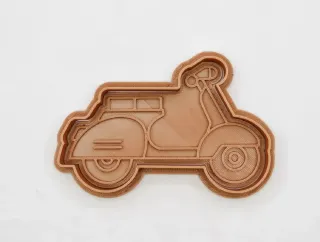 Formina per biscotti a forma di Vespa