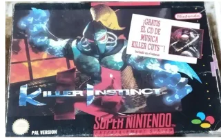 JUEGO SUPER NINTENDO KILLER INSTINCT PAL