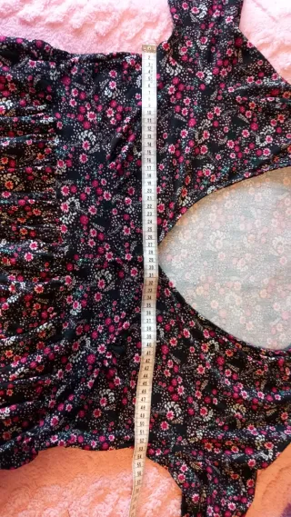 Blusa Natura floral manga larga talla XL