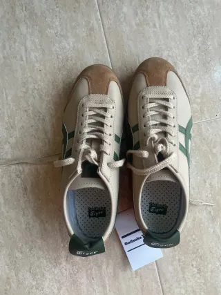 Onitsuka Tiger Mexico 66 Beige/Verde Talla 40