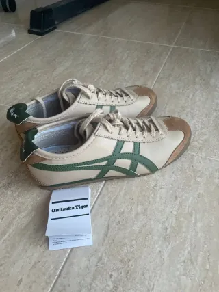 Onitsuka Tiger Mexico 66 Beige/Verde Talla 40