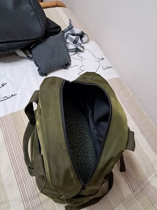 Mochila verde