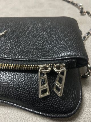 Bolso Zadig & Voltaire negro con cadena