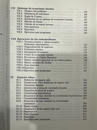 Álgebra lineal y geometría (Spanish Edition)