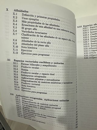 Álgebra lineal y geometría (Spanish Edition)