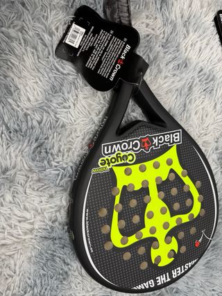 Pala de pádel Black Crown Coyote Yellow
