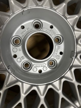 2 Llantas BBS RZ 326 7x15 ET23 5x112 Mercedes