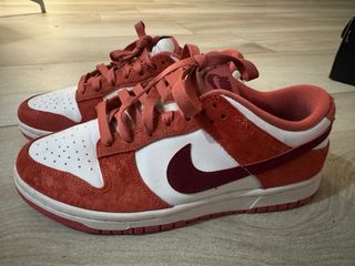 Zapatillas Nike Dunk Low Rojas y Blancas
