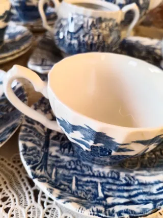 Juego de té/café Myott inglés porcelana
