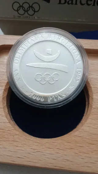 Moneta Barcellona '92 in argento FDC