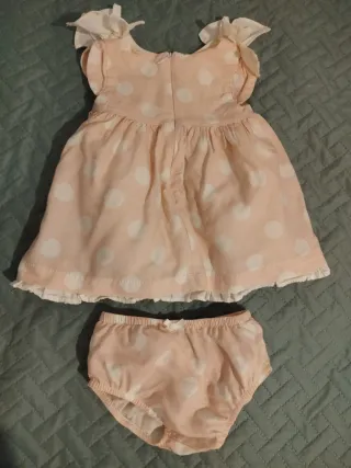 Vestido y braguita Mayoral 2-4 meses
