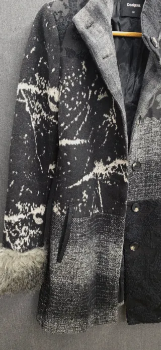 Chaqueta Desigual Talla 36 Tricolor