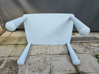 Mesa y Silla Infantil IKEA Azul