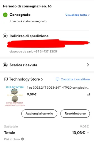 Seiko Kinetic Orologio Uomo