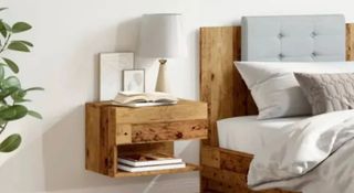 Mesitas de noche rústicas (2 unidades)