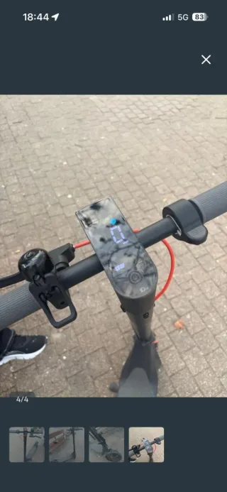 Patinete Eléctrico Negro Xiaomi 4 lite