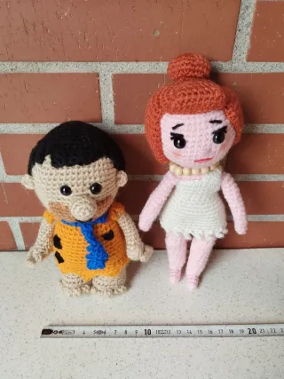 Muñecos Amigurumi Los Picapiedra
