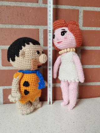 Muñecos Amigurumi Los Picapiedra