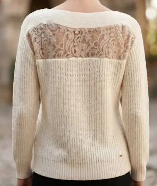 Jersey Guess Lana Beige Talla M