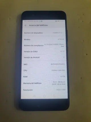 Huawei P10 64gb Nero