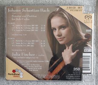 2 SACD Julia Fischer - J.S. Bach Sonate e Partite