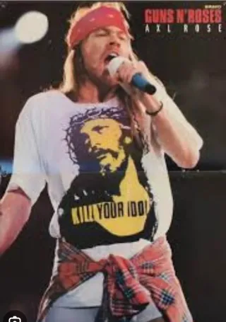 Camiseta Blanca Kill Your Idols