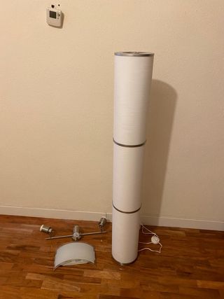 Lámpara de pie: regalo aplique pared y halógenos