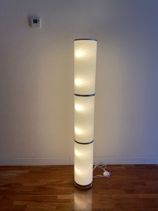 Lámpara de pie: regalo aplique pared y halógenos