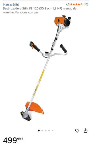 Desbrozadora Stihl FS 120 (1,8 HP)