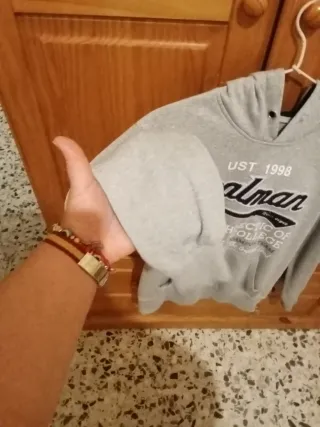 Sudadera invierno gris Realman niño