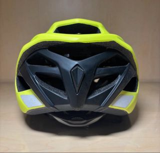 Casco Bici Rockrider Giallo/Nero