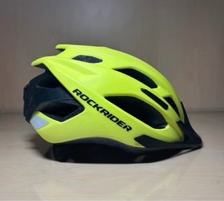 Casco Bici Rockrider Giallo/Nero