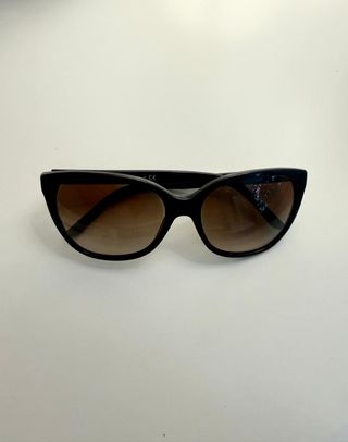 Occhiali da sole Versace neri/marroni originali