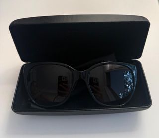 Occhiali da sole Versace neri/marroni originali