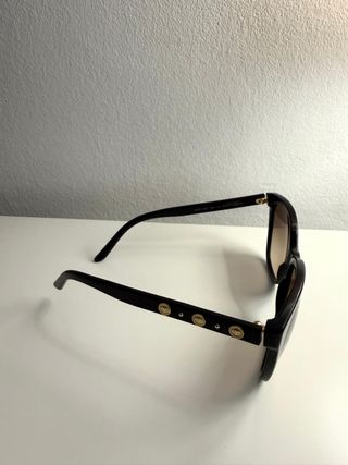 Occhiali da sole Versace neri/marroni originali