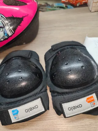 Patines Oxelo Active Fit.3 T/M, rodilleras, casco