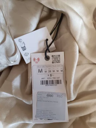 Túnica satinada ZW Collection limited edition