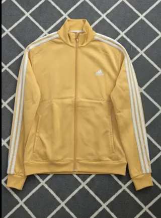 Chaqueta Adidas Retro Dorada Talla 42