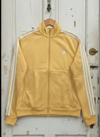 Chaqueta Adidas Retro Dorada Talla 42