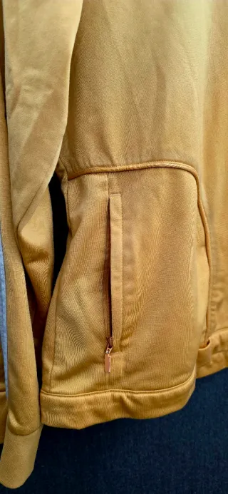 Chaqueta Adidas Retro Dorada Talla 42