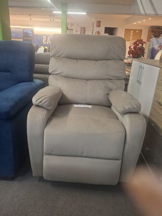 Sofá extensible tela beige